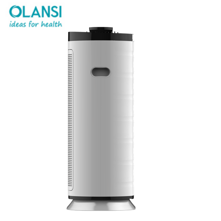Olansi k09a 600cadr baixo ruído hepa purificador de ar sensor laser e sensor de poeira pm1.0 pm2.5 wifi controle remoto purificador de ar para casa