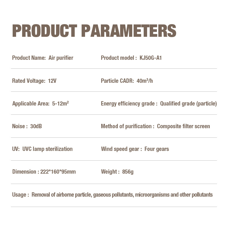 Purificador de ar de Olansi A1 fornecedor (13)
