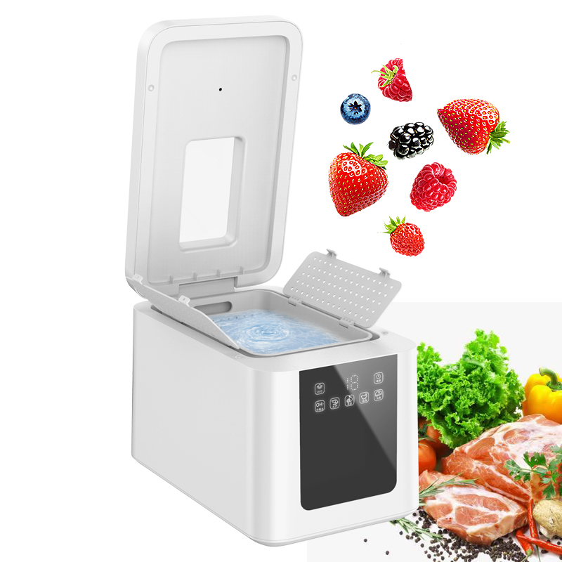 Olansi Home Inteligente Frutas Lavadora Esterilizador De Carne Máquina De Limpeza De Alimentos Portátil Fruta e Legume Purificador