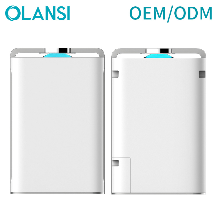 Olansi K08A WiFi Control Cadr 488 purificador de ar com umidificador baixo ruído economizando o purificador de ar do sensor de poeira com PM2.5