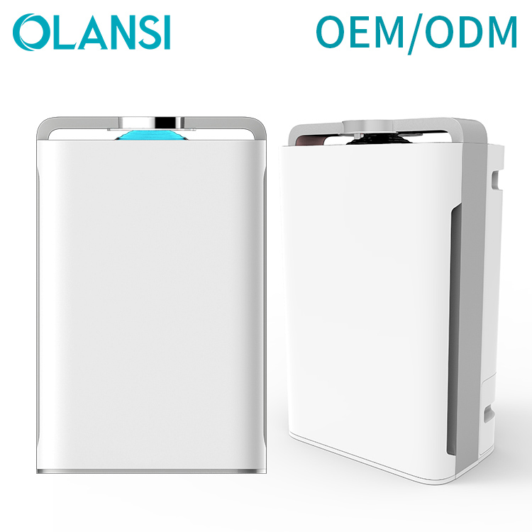 Olansi K08A WiFi Control Cadr 488 purificador de ar com umidificador baixo ruído economizando o purificador de ar do sensor de poeira com PM2.5